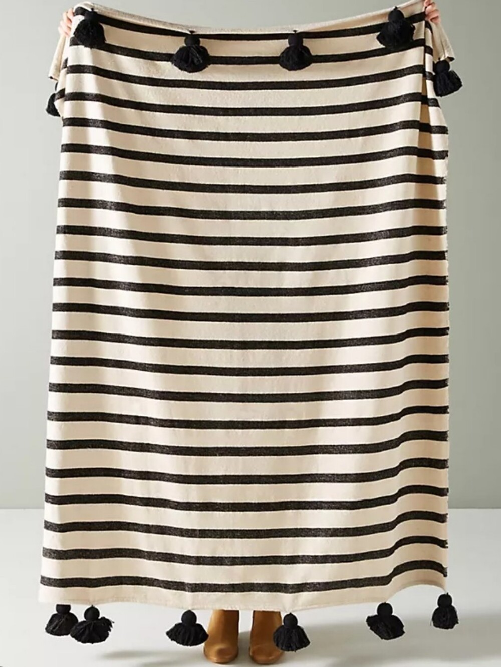 Anthropologie Woven Nayland Throw Blanket